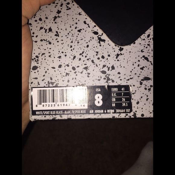 Air Jordan 6's - Picture 7 of 7